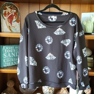 Diamond Graphic Sweatshirt